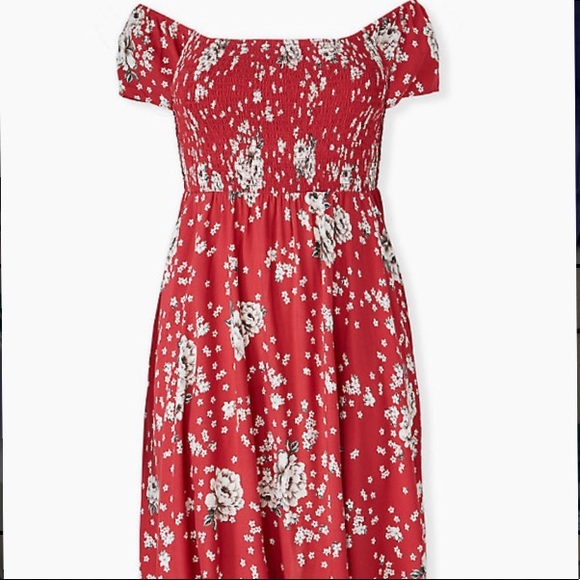 Floral Plus Summer Dress - Picture 1 of 1